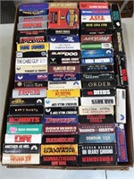 62 VHS tapes row 3 top
