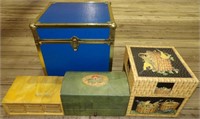 4 Decorative Boxes