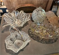 Collectible Clear Glass Lot