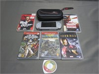 PSP Video Game System Fully Tested 6 Games