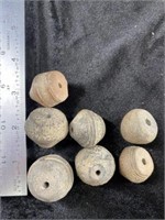 Group of Pottery Beads