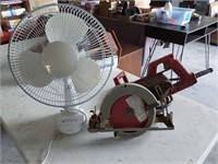 Milwaukee Worm Drive Circular Saw* & Fan