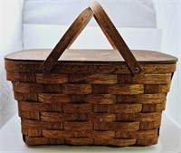 Antique Picnic Basket
