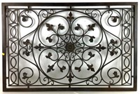 Metal-scroll Wall Decor Accent Panel