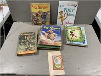 Assorted Golden Books, Old Valentines Card and