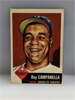 1953 Topps 27 Roy Campanella HOF Brooklyn Dodgers