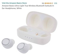 Amazon Basics Ultra-Light True Wireless Bluetooth