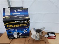 Rubex stainless steel four blade Solas high