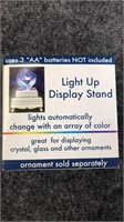 light up display stand