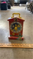 Fisher price musical toy clock