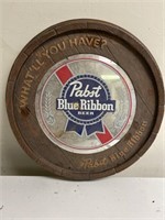 PABST BLUE RIBBON HANGING DECOR 17" DIA