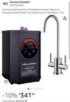 HOT WATER DISPENSER (OPEN BOX, UNTESTED)