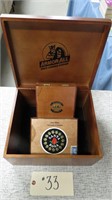 WOODEN CIGAR BOXES LOT 1 IS ARMORALL