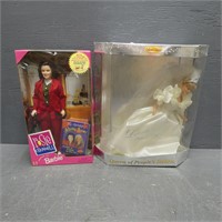 Rosie Odonnell & Diana Barbie Collector Dolls