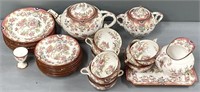 Antique English Bone China Teawares Lot as is