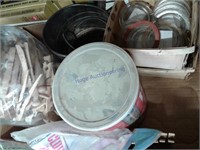 Clothspinsm, canning jar glass lid inserts