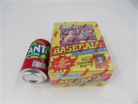 Boite neuve de cartes de baseball Donruss 1991