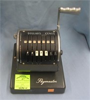 Vintage Paymaster check writing machine