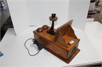 Antique American Electric Wall Telephone. Kellog