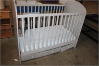 Baby Crib - AS IS 54X29X44H