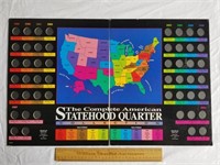 American Statehood Quarter Empty Book
