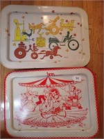 Decorative serving platter