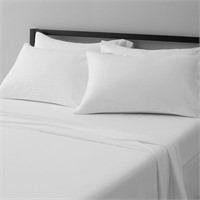 Amazon Deluxe Striped Microfiber Bed Sheet Set