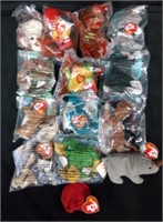 14 Mini Beanie Babies Happy Meal Toys