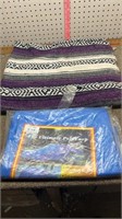 Navajo blanket and tarp