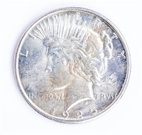 Coin 1925-S Peace Silver Dollar Gem BU