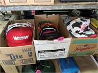 (3) Boxes of Assorted Hats (Some New)