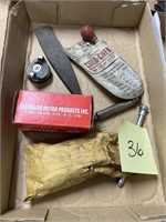 TIRE GAUGE, VINTAGE ITEMS AND MORE