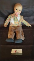 Vintage tommy talker doll