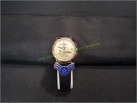 Accutron Textron Bell Helicopter Watch w/Pin