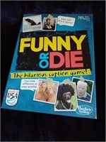 D3) "Funny or Die" - Hasbro Game, 13+, 3-6 Players