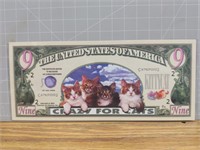 Crazy cat Banknote