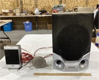 3 speakers-Durabrand & Philips