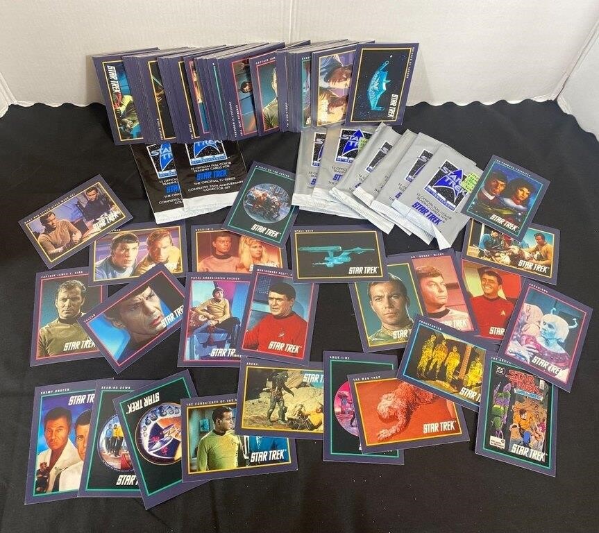 Star Trek Lot Collector Cards. 1991 26th