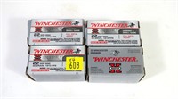 4- Boxes of Winchester .22 Mag cartridges