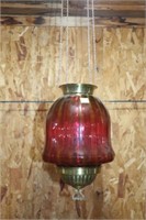 Cranberry Hall Hanging Light As Found