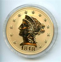 1848 Liberty Head $2.50 Proof Replica