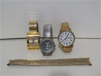LOT ASSORTED WATCHES, BAND