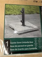 GRANITE STONE UMBRELLA BASE IN BOX