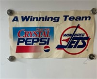 Crystal Pepsi Winnipeg Jets Poster