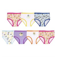 Bluey Toddler Girls 7 Pack Brief Panty, 2t-3t ,