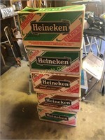 5 Cases of Heineken Bottles & Fermentation Tank