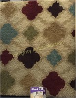 Orian Malbec Area Rug 63 X 90