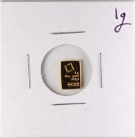 Gold 1g Bar