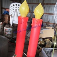 2 EELCT OUTDOOR CANDLES