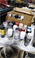 Automotive Spray Paints, glossy coats and more